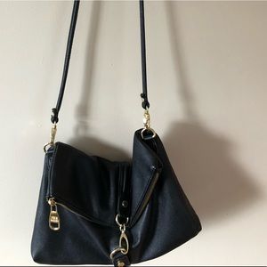 Crossbody/clutch in classic black